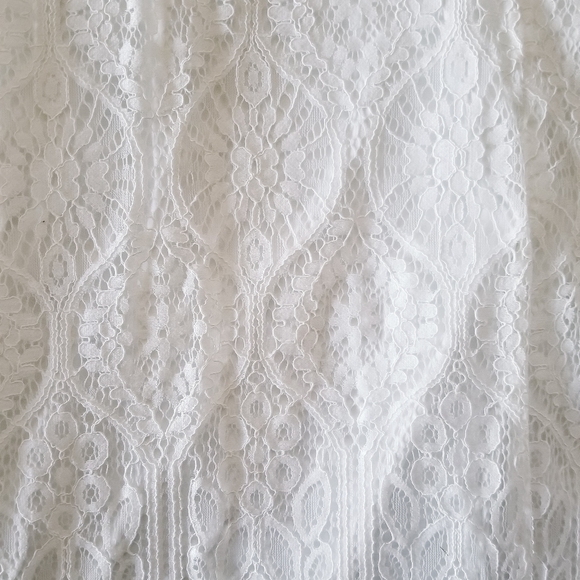 Francesca's | NWT Ivory Lace Midi Dress - Picture 8 of 10
